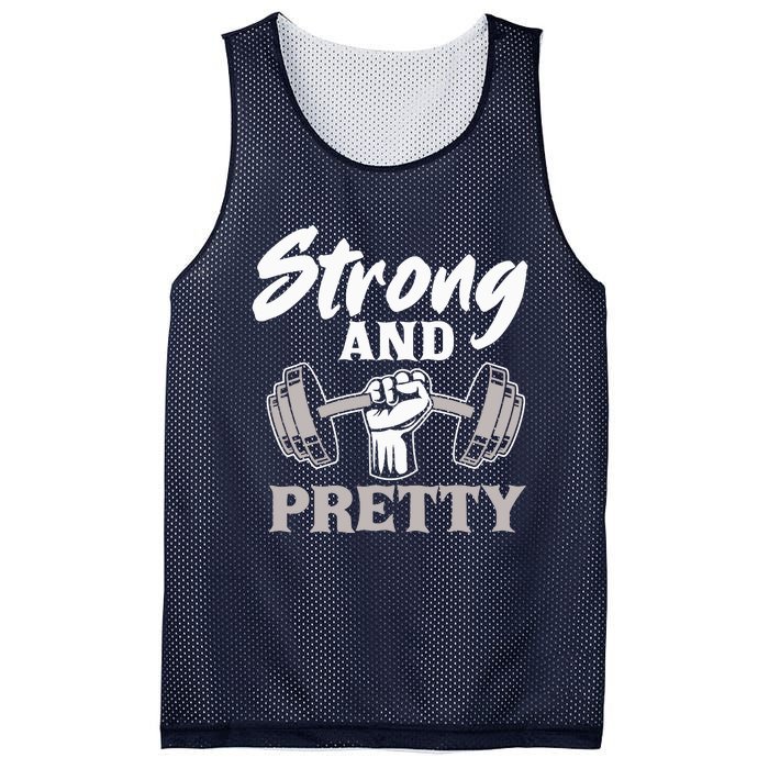 Strong And Pretty Gym Fitness Sport Bodybuilding Mesh Reversible Basketball Jersey Tank