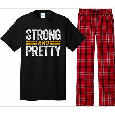 Strong And Pretty Gift Strong And Pretty Gift Great Gift Pajama Set