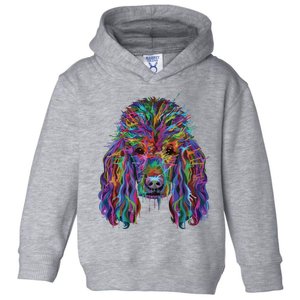 Splash Art Poodle Long Sleeve Poodle Owners Gifts Long Sleeve T Toddler Hoodie