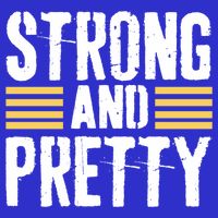 Strong And Pretty Funny Fitness Gym Gift Womens Tank Top