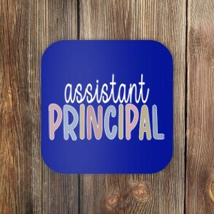 School Assistant Principal Appreciation Meaningful Gift Coaster