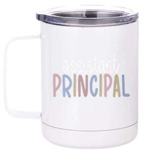 School Assistant Principal Appreciation Meaningful Gift 12 oz Stainless Steel Tumbler Cup