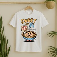 Sweet as pi for kids Funny Pi Day Spiral Pi Math T-Shirt