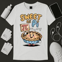 Sweet as pi for kids Funny Pi Day Spiral Pi Math T-Shirt