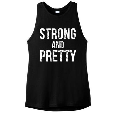 Strong And Pretty Gift Ladies PosiCharge Tri-Blend Wicking Tank