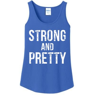 Strong And Pretty Gift Ladies Essential Tank