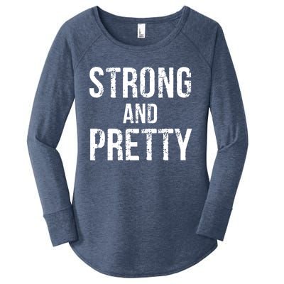 Strong And Pretty Gift Women's Perfect Tri Tunic Long Sleeve Shirt