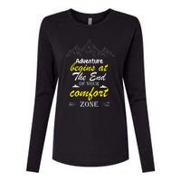 Summer Adventure Quote Womens Cotton Relaxed Long Sleeve T-Shirt