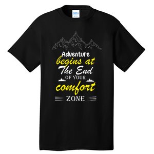 Summer Adventure Quote Tall T-Shirt