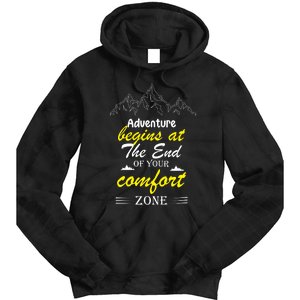 Summer Adventure Quote Tie Dye Hoodie