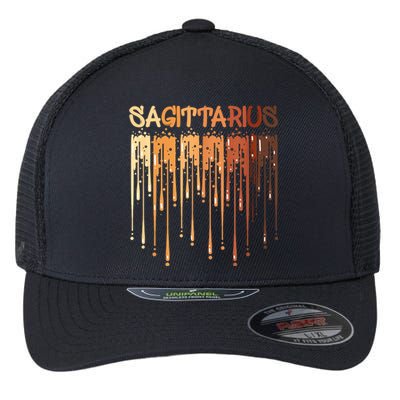 Sagittarius Afro Queen Black Zodiac Birthday Great Gift Flexfit Unipanel Trucker Cap