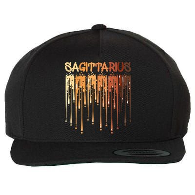 Sagittarius Afro Queen Black Zodiac Birthday Great Gift Wool Snapback Cap