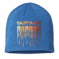 Sagittarius Afro Queen Black Zodiac Birthday Great Gift Sustainable Beanie