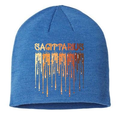 Sagittarius Afro Queen Black Zodiac Birthday Great Gift Sustainable Beanie