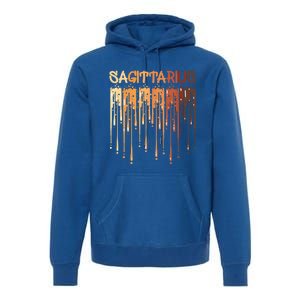 Sagittarius Afro Queen Black Zodiac Birthday Great Gift Premium Hoodie