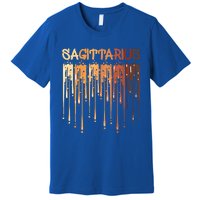 Sagittarius Afro Queen Black Zodiac Birthday Great Gift Premium T-Shirt