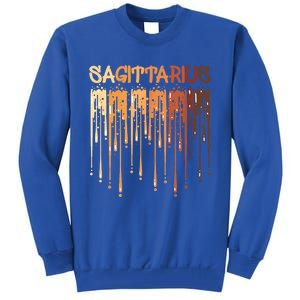 Sagittarius Afro Queen Black Zodiac Birthday Great Gift Tall Sweatshirt