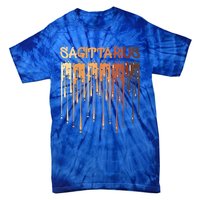 Sagittarius Afro Queen Black Zodiac Birthday Great Gift Tie-Dye T-Shirt