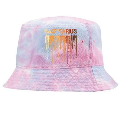 Sagittarius Afro Queen Black Zodiac Birthday Great Gift Tie-Dyed Bucket Hat