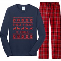 Single And Ready To Jingle Long Sleeve Pajama Set