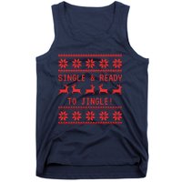 Single And Ready To Jingle Tank Top