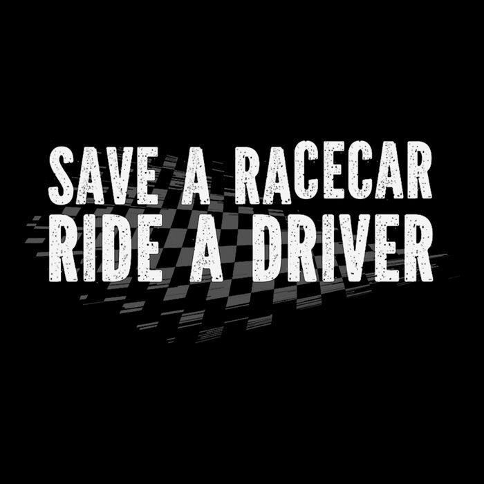 Save A Racecar Ride A Driver Women's Crop Top Tee