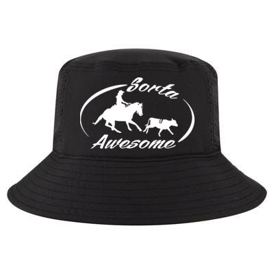 Sorta Awesome Ranch Sorting Western Horse Funny Cow Country Cool Comfort Performance Bucket Hat