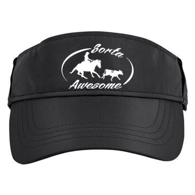 Sorta Awesome Ranch Sorting Western Horse Funny Cow Country Adult Drive Performance Visor
