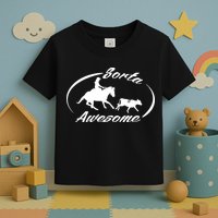 Sorta Awesome Ranch Sorting Western Horse Funny Cow Country Toddler T-Shirt