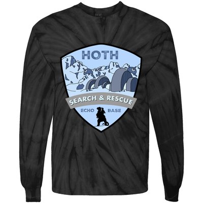 Search And Rescue Tie-Dye Long Sleeve Shirt