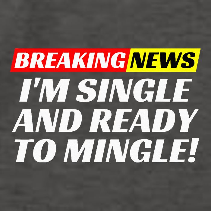 Single And Ready To Mingle Funny Sarcastic Breakup Divorce Vector Backpack