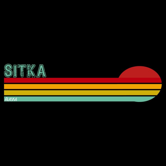 Sitka Alaska Retro Sunset Bag