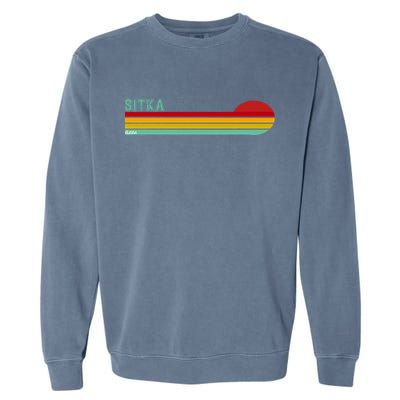 Sitka Alaska Retro Sunset Garment-Dyed Sweatshirt