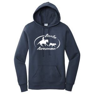 Sorta Awesome Ranch Sorting Western Horse Funny Cow Country Women's Pullover Hoodie