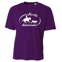 Sorta Awesome Ranch Sorting Western Horse Funny Cow Country Cooling Performance Crew T-Shirt