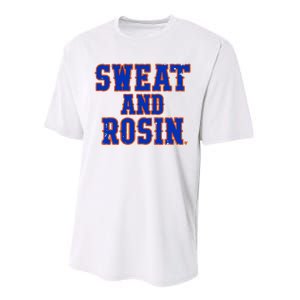 Sweat And Rosin Performance Sprint T-Shirt