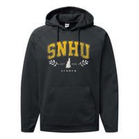 Snhu Arch Retro Athletic Sports Ee Performance Fleece Hoodie