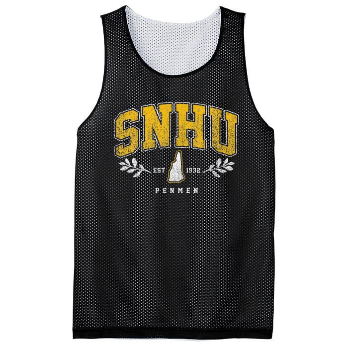 Snhu Arch Retro Athletic Sports Ee Mesh Reversible Basketball Jersey Tank