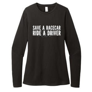 Save A Racecar Ride A Driver Womens CVC Long Sleeve Shirt