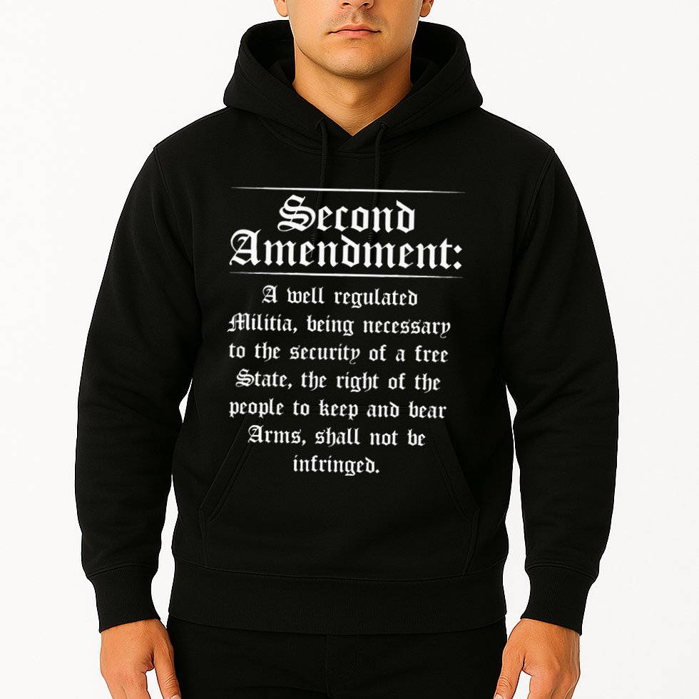 Second Amendment Rights Proud 2a Pro Gun Rights American Hoodie