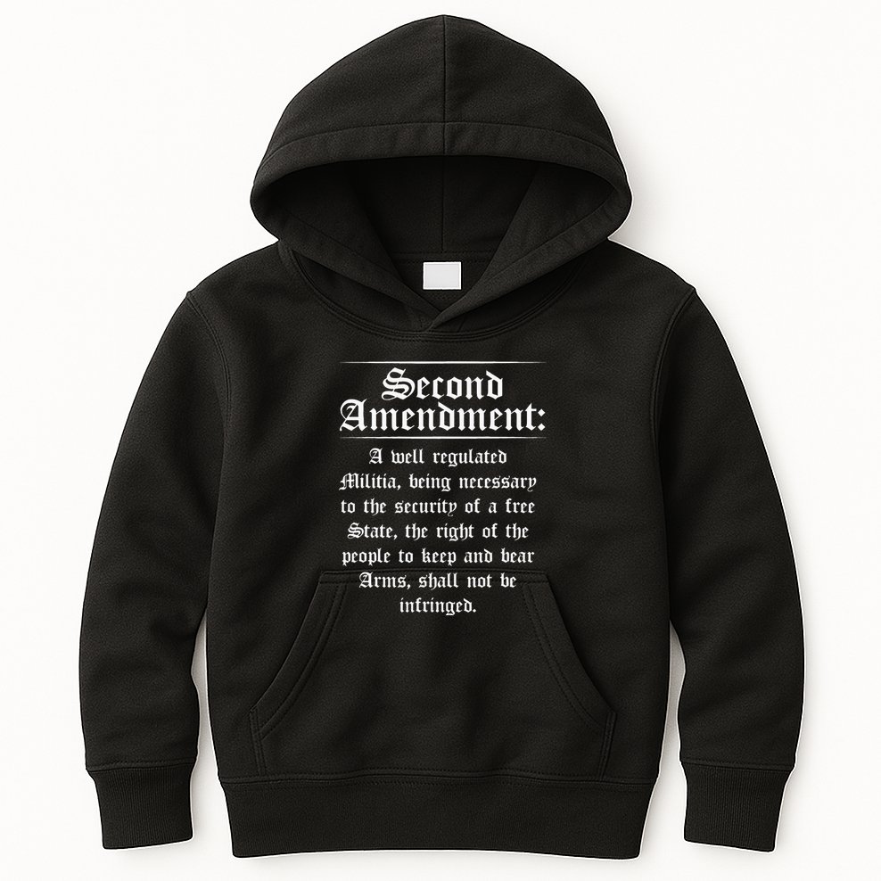 Second Amendment Rights Proud 2a Pro Gun Rights American Kids Hoodie