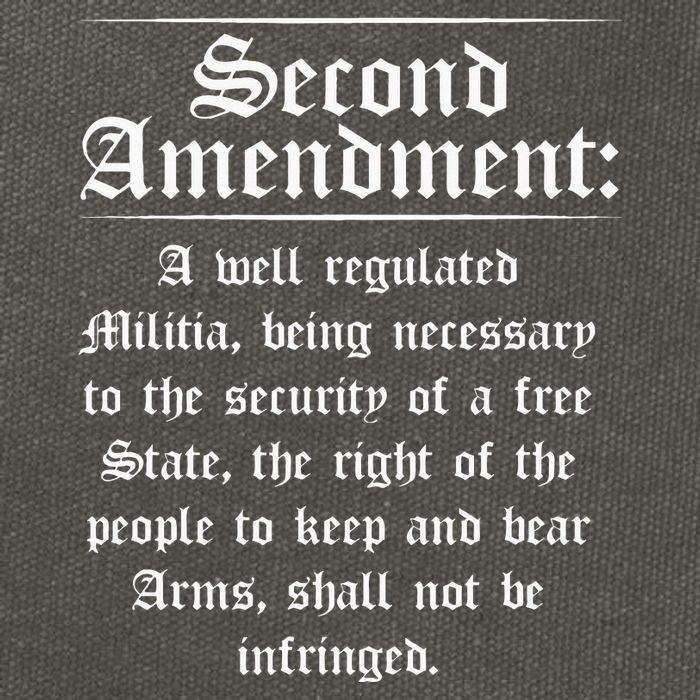 Second Amendment Rights Proud 2a Pro Gun Rights American Cotton Canvas Backpack