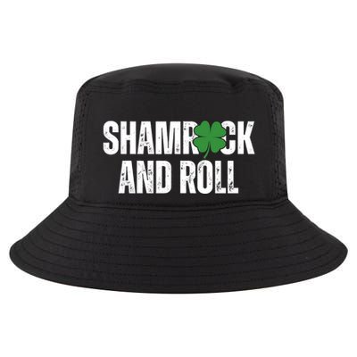 Shamrock And Roll St Patricks Day Cool Comfort Performance Bucket Hat