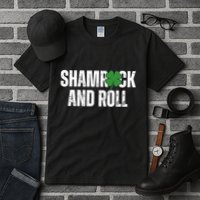 Shamrock And Roll St Patricks Day Tall T-Shirt