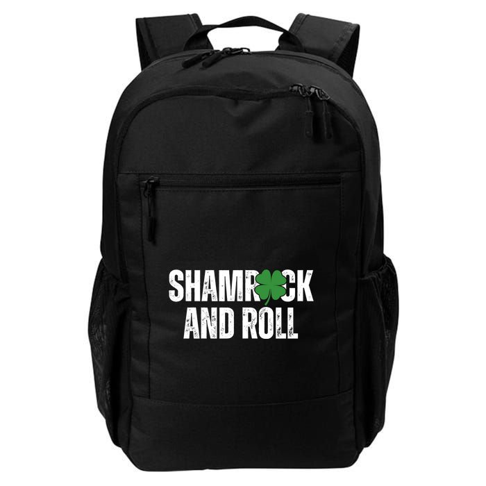 Shamrock And Roll St Patricks Day Backpack