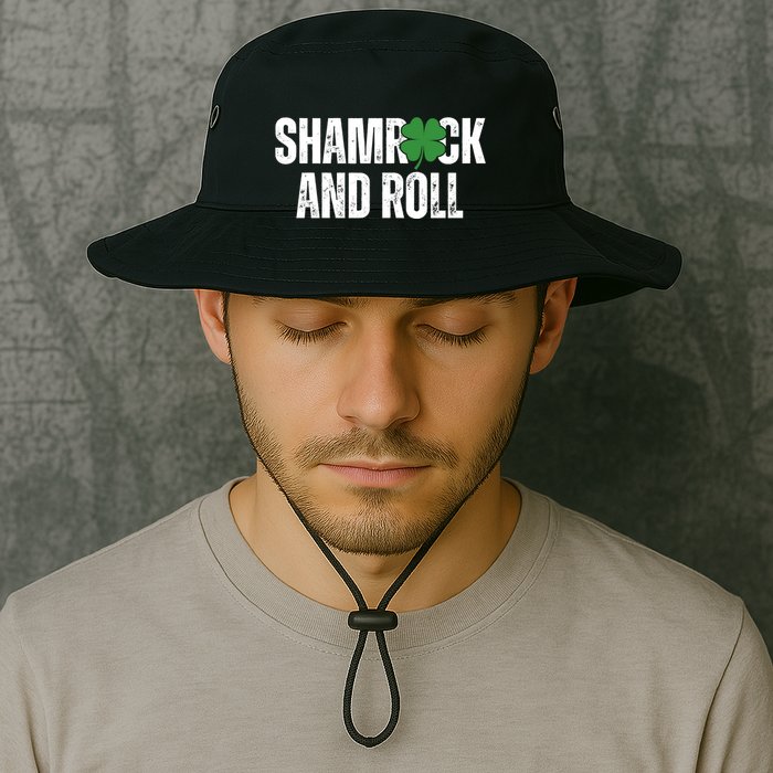 Shamrock And Roll St Patricks Day Bucket Hat