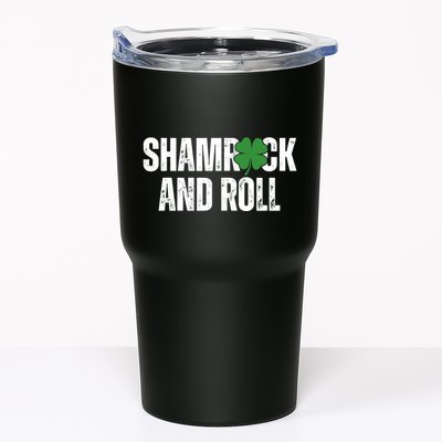 Shamrock And Roll St Patricks Day Tumbler