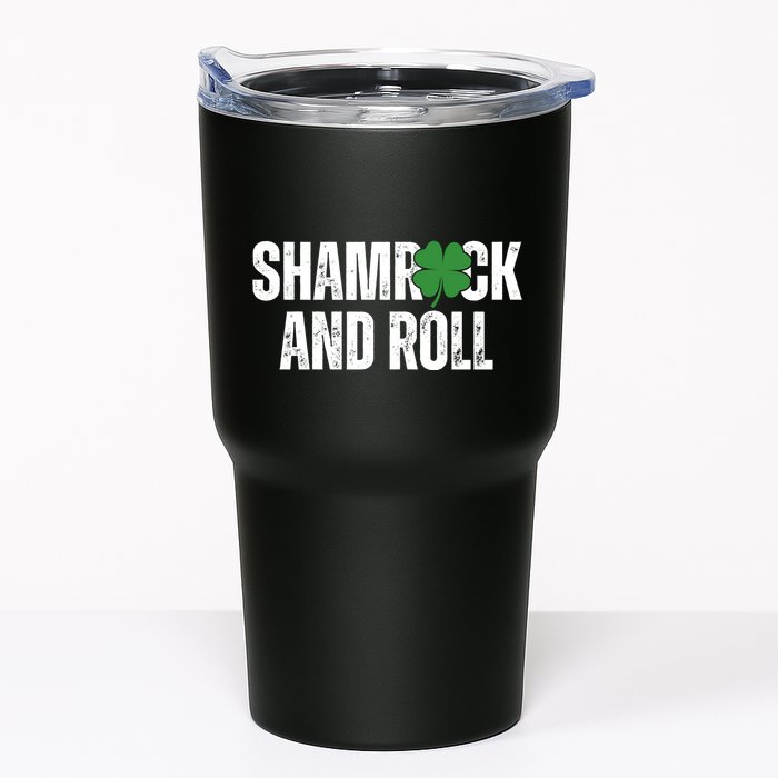 Shamrock And Roll St Patricks Day Tumbler