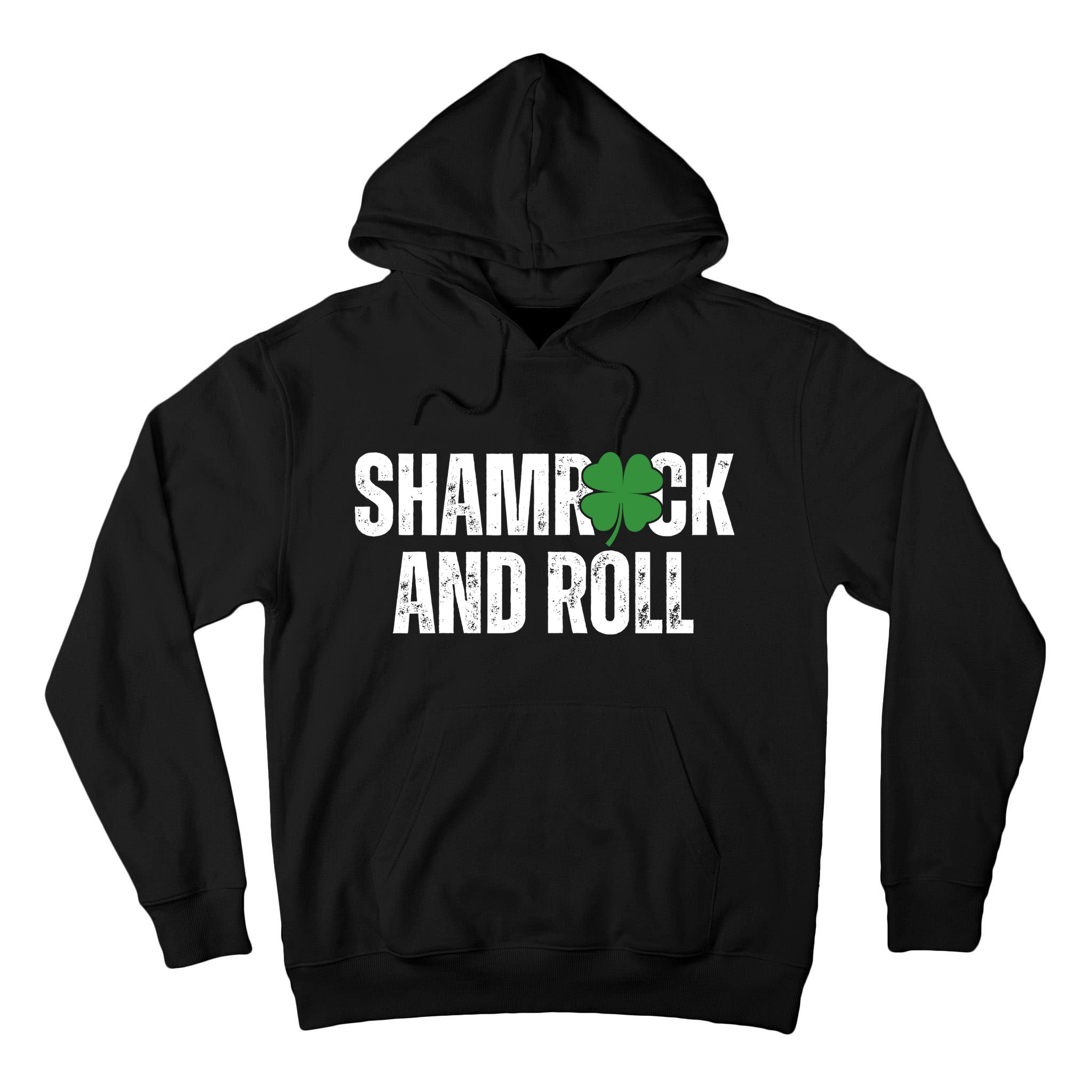 Shamrock And Roll St Patricks Day Tall Hoodie
