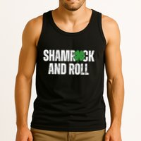 Shamrock And Roll St Patricks Day Tank Top